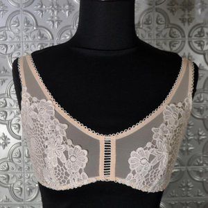 Victoria's Secret Lace Bra Bralette Longline